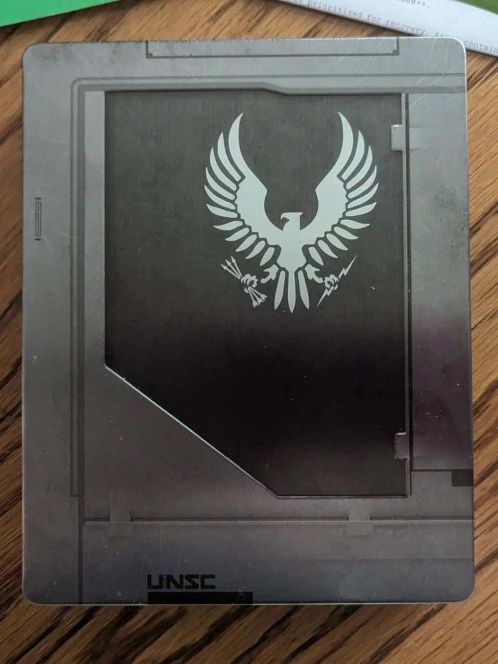NIB Halo 5 Guardians Legendary Edition Xbox One Steelbook Metal Earth Kit